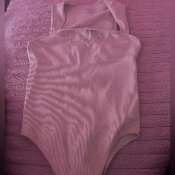 Pink Ribbed Top - Picture 1 of 3